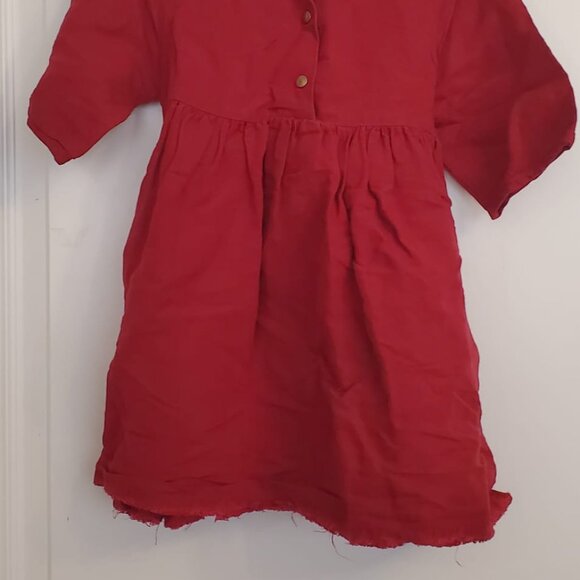 Little Creative Factory red dress size 4 - Picture 7 of 7